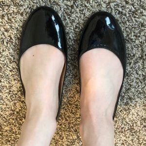 Nine West Black Ballet Flats Size 7.5